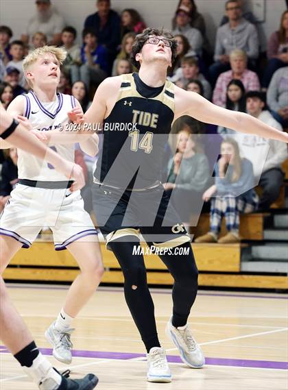Thumbnail 2 in Curwensville @ Coudersport (District IX 2A First Round Playoff) photogallery.