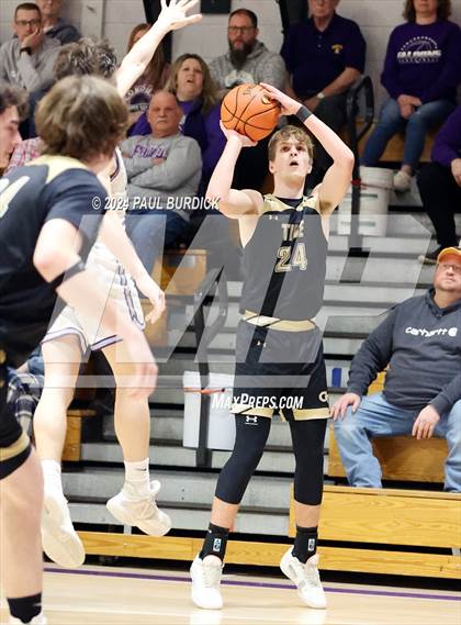 Thumbnail 2 in Curwensville @ Coudersport (District IX 2A First Round Playoff) photogallery.