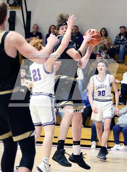 Thumbnail 2 in Curwensville @ Coudersport (District IX 2A First Round Playoff) photogallery.