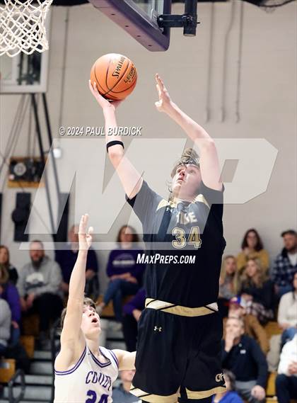 Thumbnail 2 in Curwensville @ Coudersport (District IX 2A First Round Playoff) photogallery.