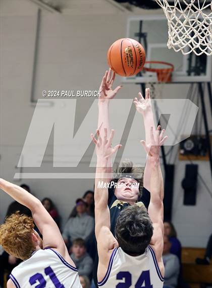 Thumbnail 2 in Curwensville @ Coudersport (District IX 2A First Round Playoff) photogallery.