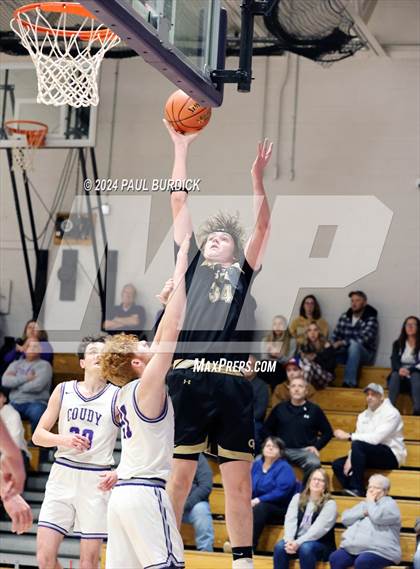 Thumbnail 3 in Curwensville @ Coudersport (District IX 2A First Round Playoff) photogallery.