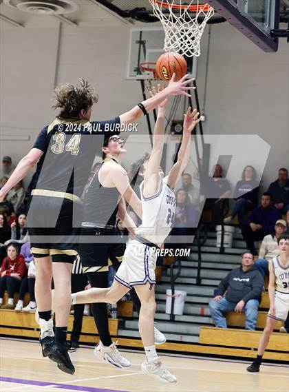 Thumbnail 2 in Curwensville @ Coudersport (District IX 2A First Round Playoff) photogallery.