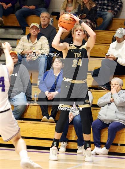 Thumbnail 1 in Curwensville @ Coudersport (District IX 2A First Round Playoff) photogallery.