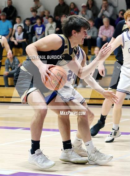 Thumbnail 3 in Curwensville @ Coudersport (District IX 2A First Round Playoff) photogallery.