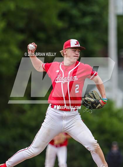 Thumbnail 3 in Billerica Memorial @ Hingham (MIAA Division 2 Round of 32) photogallery.