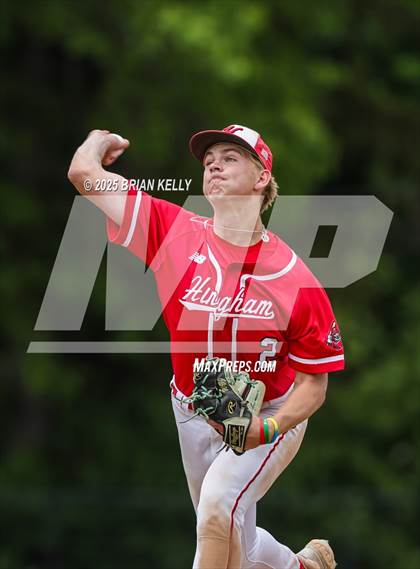 Thumbnail 2 in Billerica Memorial @ Hingham (MIAA Division 2 Round of 32) photogallery.