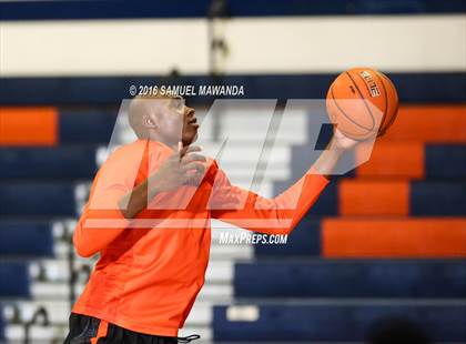 Thumbnail 3 in Newbury Park vs Wasatch Academy (West Valley Thanksgiving Tip-Off Classic)  photogallery.