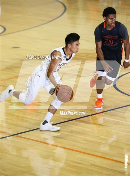 Thumbnail 1 in Newbury Park vs Wasatch Academy (West Valley Thanksgiving Tip-Off Classic)  photogallery.