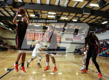 Thumbnail 3 in Newbury Park vs Wasatch Academy (West Valley Thanksgiving Tip-Off Classic)  photogallery.