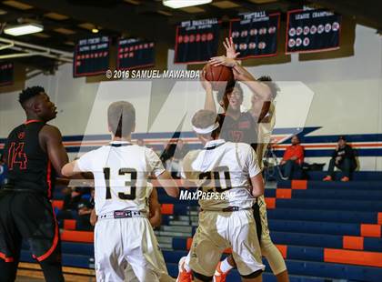 Thumbnail 3 in Newbury Park vs Wasatch Academy (West Valley Thanksgiving Tip-Off Classic)  photogallery.