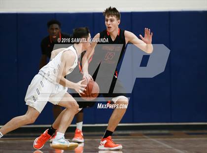 Thumbnail 1 in Newbury Park vs Wasatch Academy (West Valley Thanksgiving Tip-Off Classic)  photogallery.