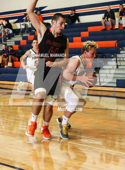 Thumbnail 1 in Newbury Park vs Wasatch Academy (West Valley Thanksgiving Tip-Off Classic)  photogallery.