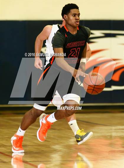 Thumbnail 1 in Newbury Park vs Wasatch Academy (West Valley Thanksgiving Tip-Off Classic)  photogallery.