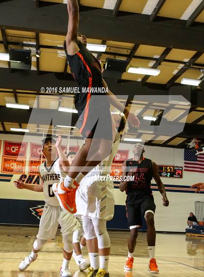 Thumbnail 1 in Newbury Park vs Wasatch Academy (West Valley Thanksgiving Tip-Off Classic)  photogallery.