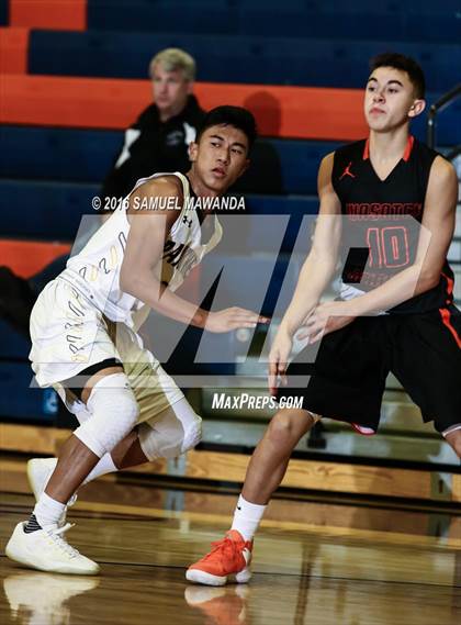 Thumbnail 3 in Newbury Park vs Wasatch Academy (West Valley Thanksgiving Tip-Off Classic)  photogallery.