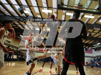 Thumbnail 2 in Newbury Park vs Wasatch Academy (West Valley Thanksgiving Tip-Off Classic)  photogallery.