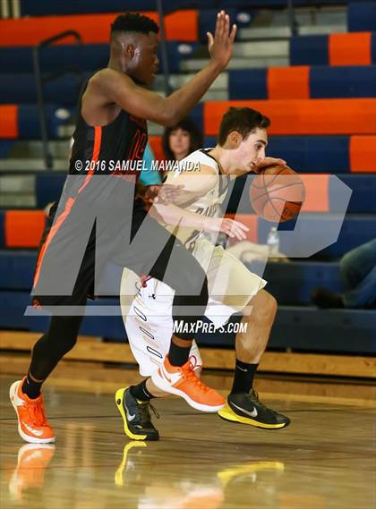 Thumbnail 1 in Newbury Park vs Wasatch Academy (West Valley Thanksgiving Tip-Off Classic)  photogallery.