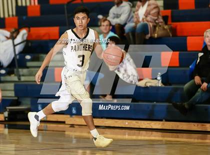Thumbnail 1 in Newbury Park vs Wasatch Academy (West Valley Thanksgiving Tip-Off Classic)  photogallery.