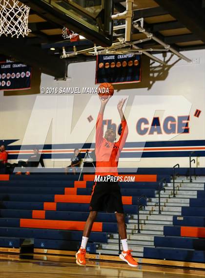 Thumbnail 2 in Newbury Park vs Wasatch Academy (West Valley Thanksgiving Tip-Off Classic)  photogallery.