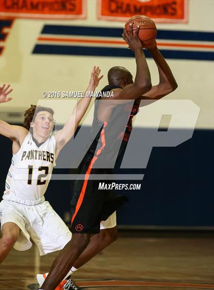 Thumbnail 2 in Newbury Park vs Wasatch Academy (West Valley Thanksgiving Tip-Off Classic)  photogallery.