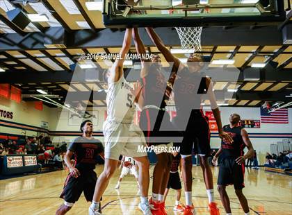 Thumbnail 2 in Newbury Park vs Wasatch Academy (West Valley Thanksgiving Tip-Off Classic)  photogallery.