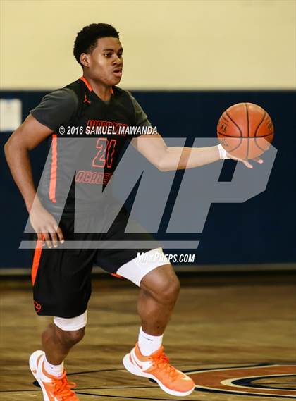 Thumbnail 1 in Newbury Park vs Wasatch Academy (West Valley Thanksgiving Tip-Off Classic)  photogallery.