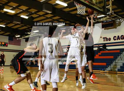 Thumbnail 1 in Newbury Park vs Wasatch Academy (West Valley Thanksgiving Tip-Off Classic)  photogallery.