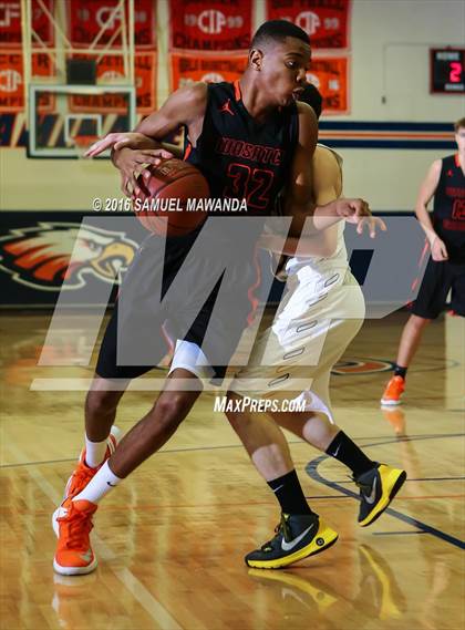 Thumbnail 1 in Newbury Park vs Wasatch Academy (West Valley Thanksgiving Tip-Off Classic)  photogallery.