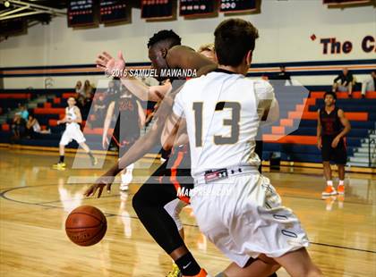 Thumbnail 2 in Newbury Park vs Wasatch Academy (West Valley Thanksgiving Tip-Off Classic)  photogallery.