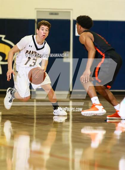 Thumbnail 3 in Newbury Park vs Wasatch Academy (West Valley Thanksgiving Tip-Off Classic)  photogallery.