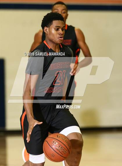 Thumbnail 2 in Newbury Park vs Wasatch Academy (West Valley Thanksgiving Tip-Off Classic)  photogallery.