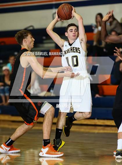 Thumbnail 2 in Newbury Park vs Wasatch Academy (West Valley Thanksgiving Tip-Off Classic)  photogallery.