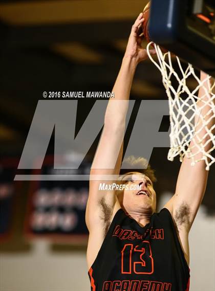 Thumbnail 3 in Newbury Park vs Wasatch Academy (West Valley Thanksgiving Tip-Off Classic)  photogallery.