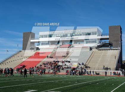 Thumbnail 2 in Layton Christian Academy vs. Kanab (UHSAA 1A Final) photogallery.