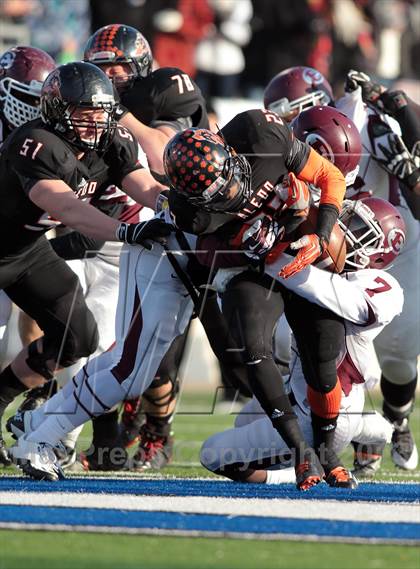 Thumbnail 3 in Ennis vs. Aledo (UIL 4A D2 Semifinal Playoff) photogallery.