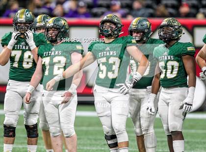 Thumbnail 2 in Cartersville vs. Blessed Trinity (GHSA Class 4A Championship) photogallery.