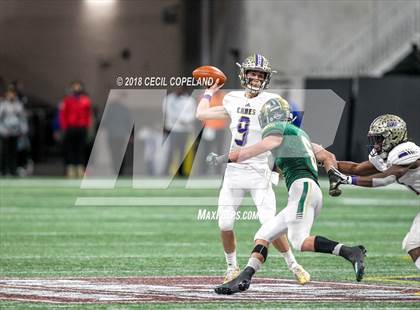 Thumbnail 2 in Cartersville vs. Blessed Trinity (GHSA Class 4A Championship) photogallery.