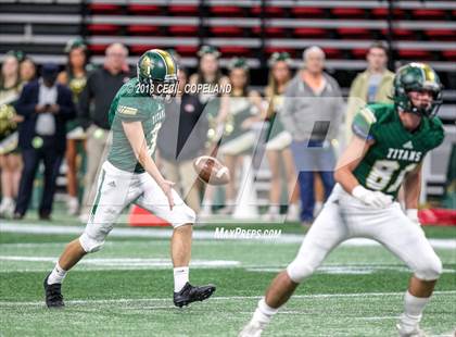 Thumbnail 3 in Cartersville vs. Blessed Trinity (GHSA Class 4A Championship) photogallery.