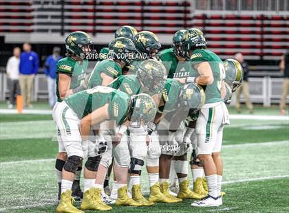 Thumbnail 1 in Cartersville vs. Blessed Trinity (GHSA Class 4A Championship) photogallery.