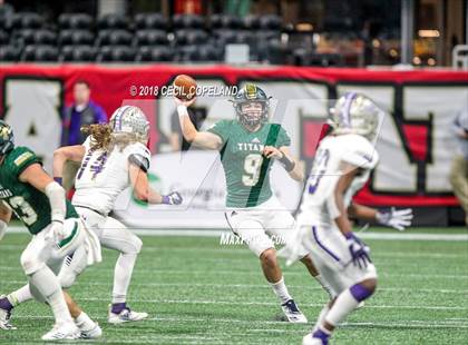 Thumbnail 2 in Cartersville vs. Blessed Trinity (GHSA Class 4A Championship) photogallery.