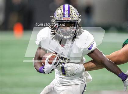 Thumbnail 3 in Cartersville vs. Blessed Trinity (GHSA Class 4A Championship) photogallery.