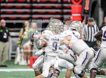 Thumbnail 2 in Cartersville vs. Blessed Trinity (GHSA Class 4A Championship) photogallery.