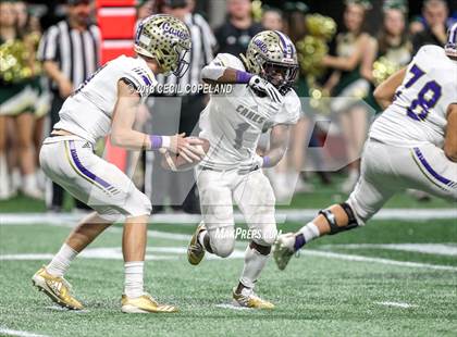 Thumbnail 3 in Cartersville vs. Blessed Trinity (GHSA Class 4A Championship) photogallery.