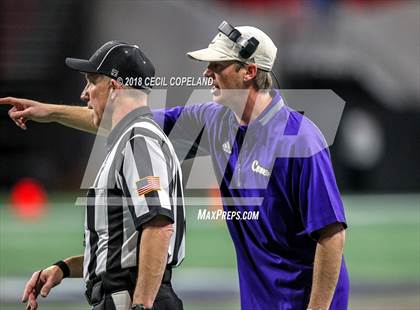 Thumbnail 3 in Cartersville vs. Blessed Trinity (GHSA Class 4A Championship) photogallery.