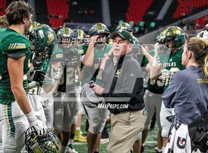 Thumbnail 1 in Cartersville vs. Blessed Trinity (GHSA Class 4A Championship) photogallery.
