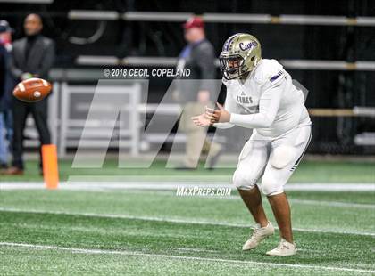 Thumbnail 3 in Cartersville vs. Blessed Trinity (GHSA Class 4A Championship) photogallery.