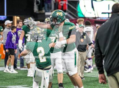 Thumbnail 1 in Cartersville vs. Blessed Trinity (GHSA Class 4A Championship) photogallery.