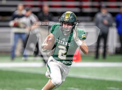 Thumbnail 1 in Cartersville vs. Blessed Trinity (GHSA Class 4A Championship) photogallery.