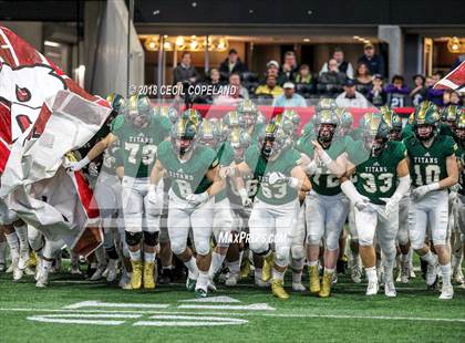 Thumbnail 2 in Cartersville vs. Blessed Trinity (GHSA Class 4A Championship) photogallery.